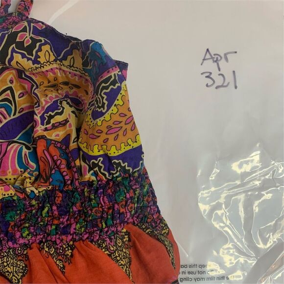 Lane Bryant Women's Size 18 Boho Paisley Print long tank tunic Multicolor - Picture 2 of 8